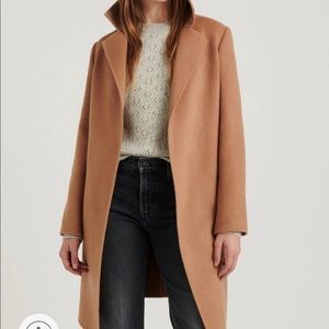 Lucky Brand Wool Wrap Coat